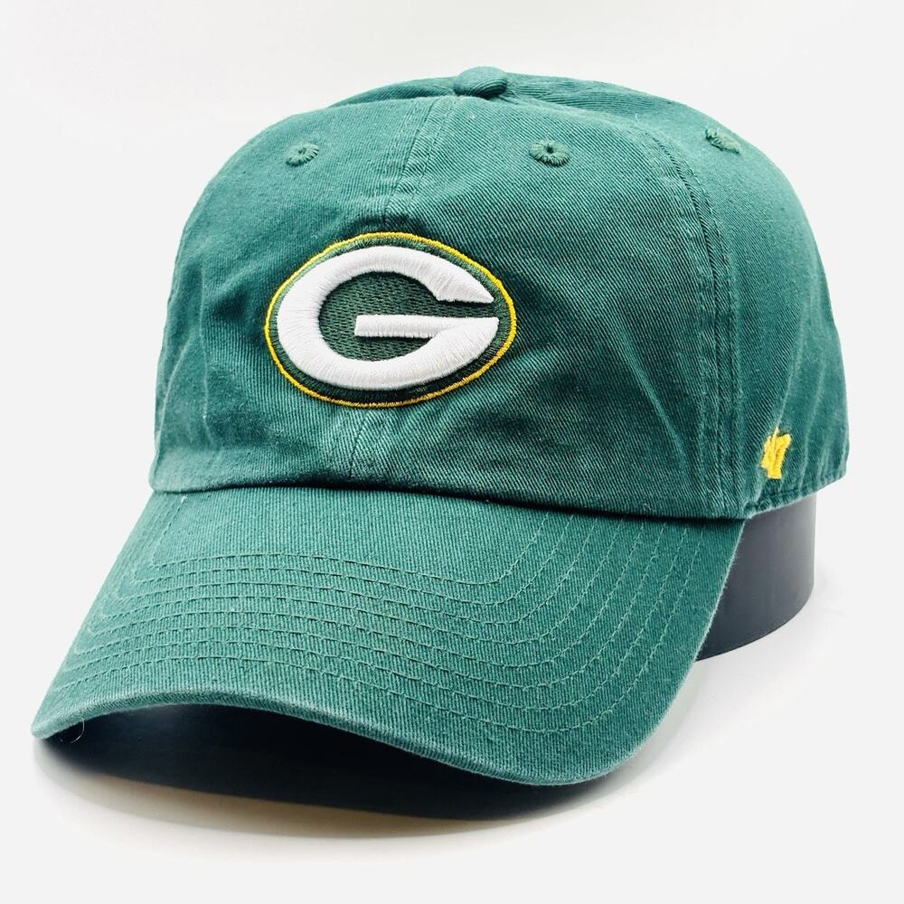 Green Bay Packers Hat Strapback 47 Brand NFL Dad Cap Adjustable